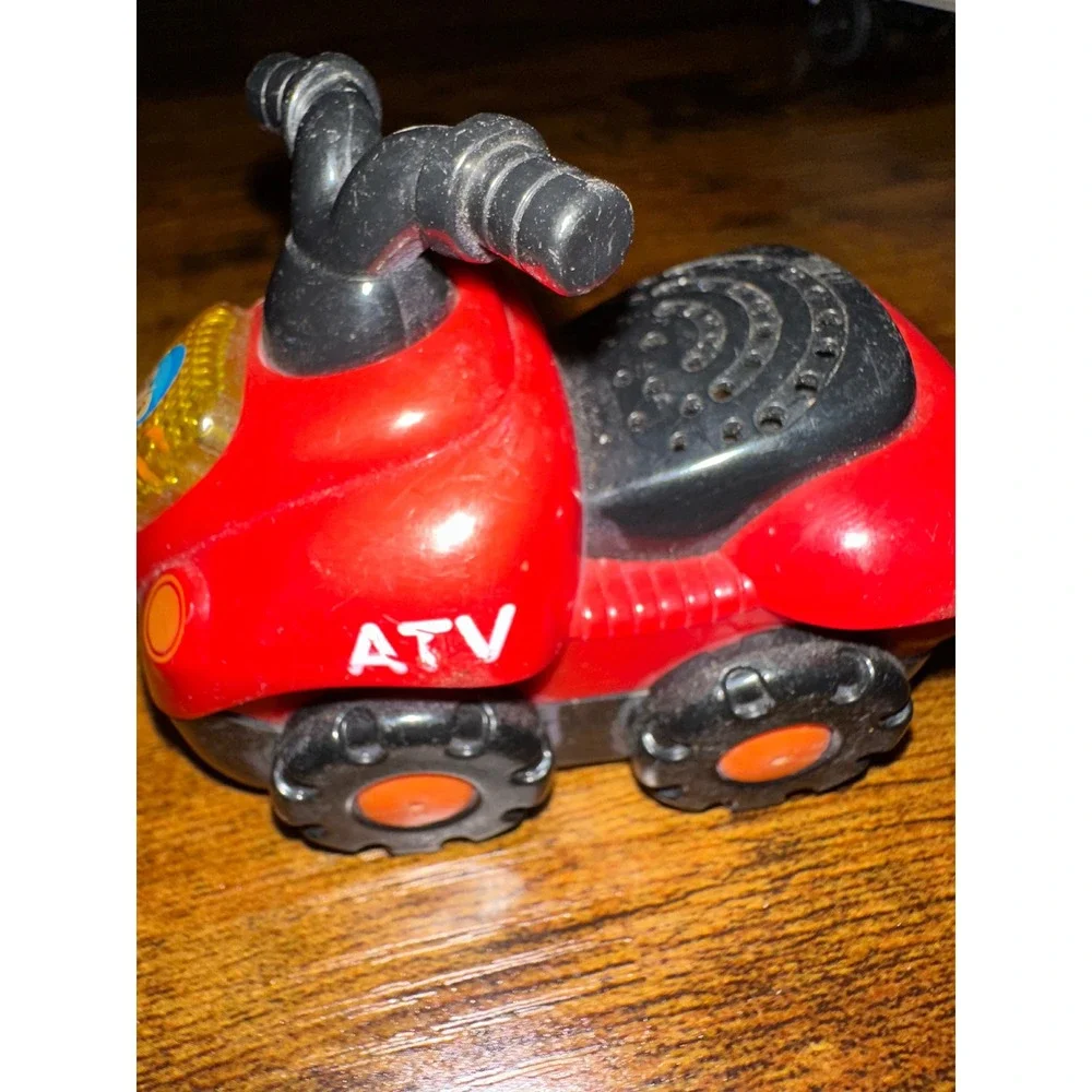VTech Go Go Smart Wheels ATV Red Interactive Toy Car Light Up Sound
